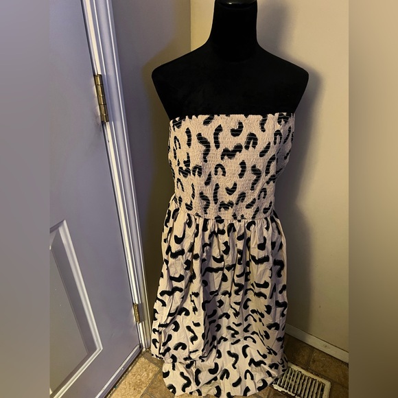 A New Day midi sundress, strapless comes with straps NWT, size 3X - Picture 2 of 4